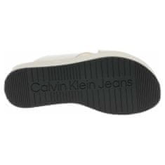 Calvin Klein Pantofle bílé 39 EU YW0YW00964YBH