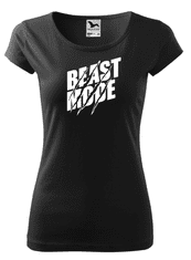 Fenomeno Dámské tričko Beast mode - černé Velikost: XS