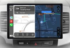 Junsun 2GB RAM Rockford CarPlay Android autorádio do Mitsubishi Outlander xl 2 2005-2011,CITROEN C-CROSSER 2007-2013, PEUGEOT 4007 2007 - 2012, GPS navigace, rádio do C-Crosser, autorádio Peugeot 4007 s GPS