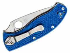 Spyderco C122PSBL Tenacious Lightweight Blue kapesní nůž 8,6 cm, modrá, FRN