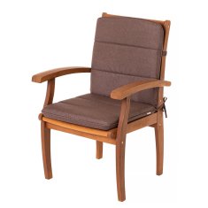Hobbygarden Polštář ALBA na zahradní nábytek, židle, zahradní křeslo, polštář na terasu 102x50x6 barva hnědá