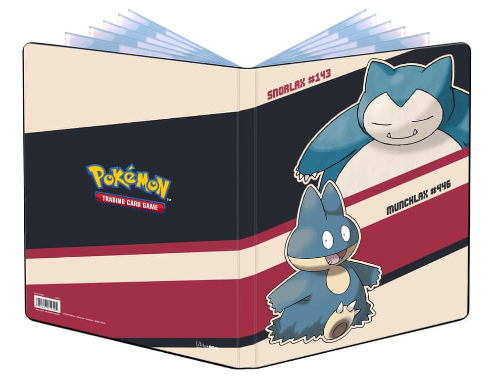Levně Pokémon UP: GS Snorlax Munchlax - A4 album na 180 karet