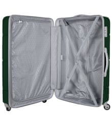 Cestovní kufr SUITSUIT TR-1262/3-L ABS Caretta Jungle Green - II. jakost