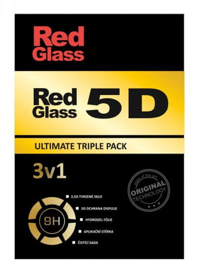 RedGlass Set ochrany displeje na Samsung Xcover 5 Triple Pack 97749