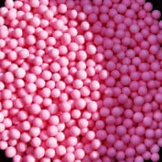 Caketools Cukrové perličky 4mm - růžové 100g