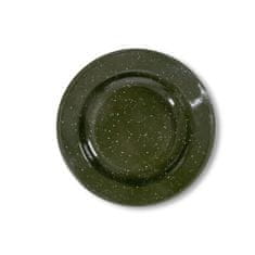 Sagaform Plech, smaltovaná litina, prům. 20 cm, zelená Doris / Sagaform