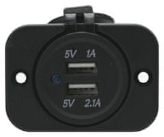 Compass Zásuvka 2x USB 2,1A