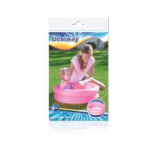 KIK BESTWAY 51061 Bazénové brouzdaliště pro děti růžové 61cm