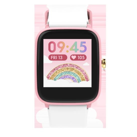 Ice-Watch dětské chytré hodinky růžová / bílá