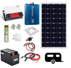 VS ELEKTRO Solární sestava - Mobil II Typ baterie: SLPO12-150N HC150A, Výkon FV: 1 × 460Wp