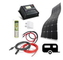 VS ELEKTRO Solar kit 100Wp - bydlík I flexi Výkon FV: Flexi FVP 100W