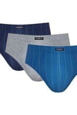 Henderson Pánské slipy 1446 Basic k599 3 pack + Ponožky Gatta Calzino Strech, vícebarevné, L