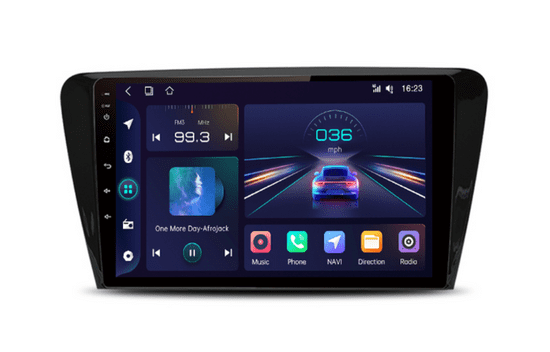 Junsun 2Din Android Autorádio ŠKODA OCTAVIA 3 A7 2013 - 2018 Android GPS Navigace, Bluetooth, Hansfree, WiFi, ŠKODA OCTAVIA 3 A7 2013 - 2018 RÁDIO GPS