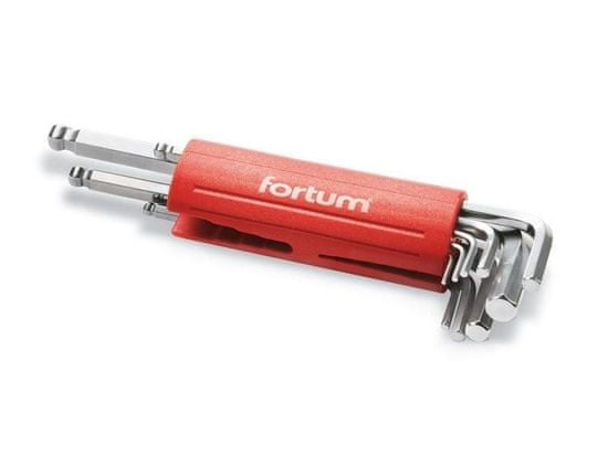 Fortum sada L klíčů Imbus S2 9ks s držákem (4710100)