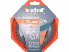 Extol Premium Kotouč pilový s SK plátky 125x1,3x22,2mm 40T (8803207)