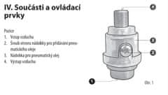 Extol Premium přimazávač oleje pro pneumatické nářadí G 1/4" (8865102)