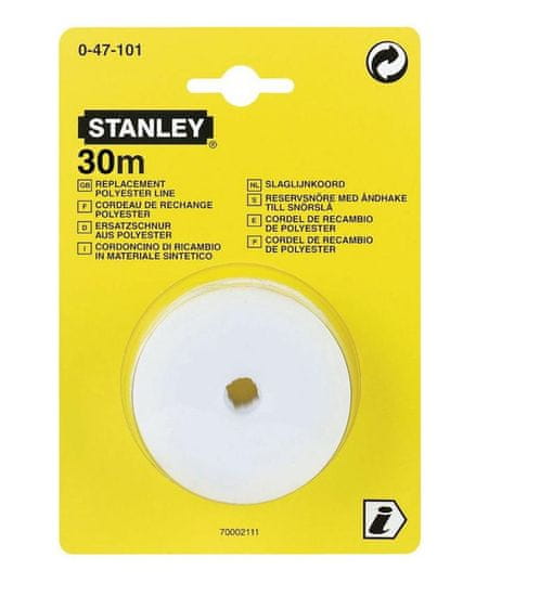 Stanley lajnovací šňůra 30m (0-47-101)
