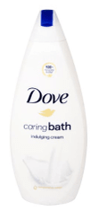 Dove Dove, Krémová koupel pro suchou pokožku s hydratačním krémem, 750ml