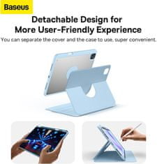 BASEUS magnetický ochranný kryt Minimalist Series pro Apple iPad 10.9" 2022, černá