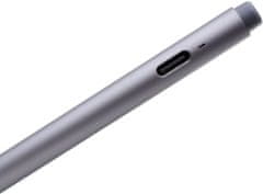 FIXED dotykové pero pro Microsoft Surface Graphite s rozpoznání přítlaku a magnety, šedá (FIXGRA-SU-GR)