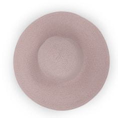 Aleszale Dámský slaměný klobouk - růžová