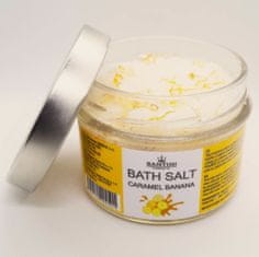 Santini Cosmetics Sůl do koupele s vitamíny a minerály - Banán a karamel