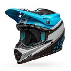 Bell Motokrosová helma BELL Moto-9 MIPS Prophecy Blue @ velikost S