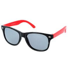 Sunblock Dětské sluneční brýle Eversa Oválné černo-červená Univerzální