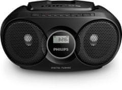 Philips Radiopřijímač s CD AZ215B/12 Černý