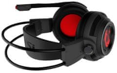MSI herní headset IMMERSE DS502 Gaming Headset/ USB/ 7.1/ černá