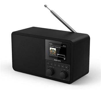 Philips Internetový radiopřijímač TAPR802/12 Černý DAB+