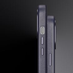 Dux Ducis Naples MagSafe kožené pouzdro na iPhone 14 PRO MAX 6.7" Blue
