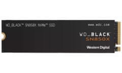 WD SSD Black SN850X 1TB / S100T2X0E / NVMe M.2 PCIe Gen4 / Interní / M.2 2280