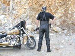 Bikersmode kalhoty KPŠ kožené na chopper barva: černá, Velikost: 54