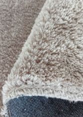4sleep Kusový koberec ENZO latté Béžová Jednobarevný 1cm až 1,9cm ENZO 25/25/150 80x300