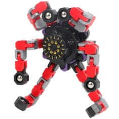 KN Tvarovatelný Alien Robot fidget spinner s bonbony