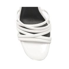 Marco Tozzi Sandály elegantní bílé 38 EU 2838628123