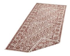 NORTHRUGS Kusový koberec Twin-Wendeteppiche 103114 terra creme – na ven i na doma 80x250
