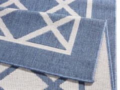 NORTHRUGS Kusový koberec Twin Supreme 103426 Sydney blue creme 160x230