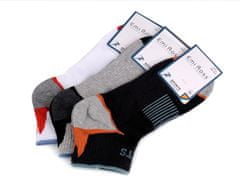 Kraftika 3pár (vel. 39-42) mix náhodný pánské bavlněné ponožky