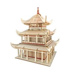 Kraftika Woodcraft dřevěné 3d puzzle yueyang tower