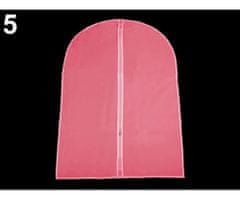 Kraftika 1ks 5 růžová obal na oděvy 60x90 cm