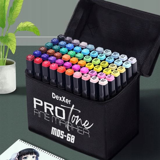 MARKER SET 120 ProTONE MDS-120,A SET OF PROFESSIONAL MARKERS