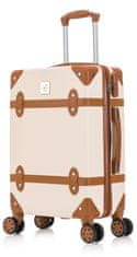 SEMI LINE Střední kufr Vintage Beige/Brown