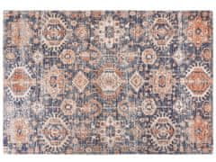 Beliani Bavlněný koberec 200 x 300 cm modrý/červený KURIN