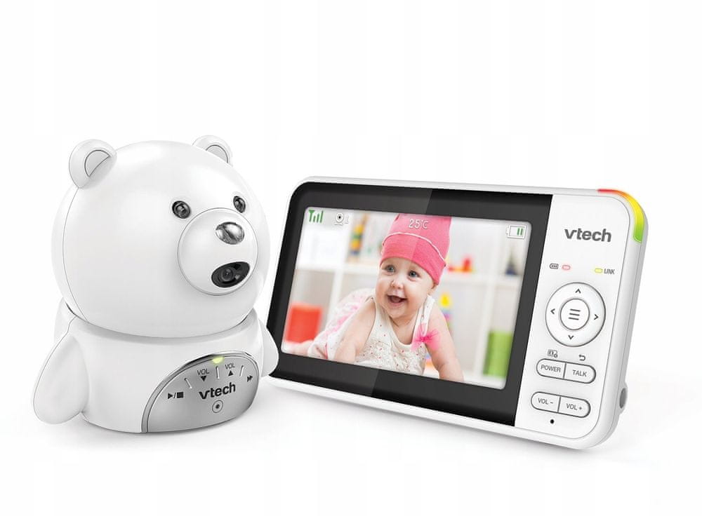 Vtech BM5150-BEAR, dětská video chůvička s displejem 5