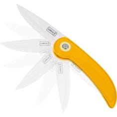 LURCH Zavírací piknikový nůž, keramický, 19 cm, žlutý / Lurch
