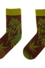 Amiatex Obrázkové ponožky 80 Funny herbs, černá, 39/41