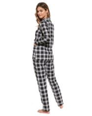 Cornette Dámské pyžamo 482/321 Tiffany + Ponožky Gatta Calzino Strech, černá, XXL