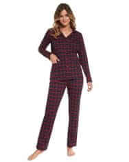 Cornette Dámské pyžamo 482/320 Jennifer + Ponožky Gatta Calzino Strech, tmavě modrá, XL